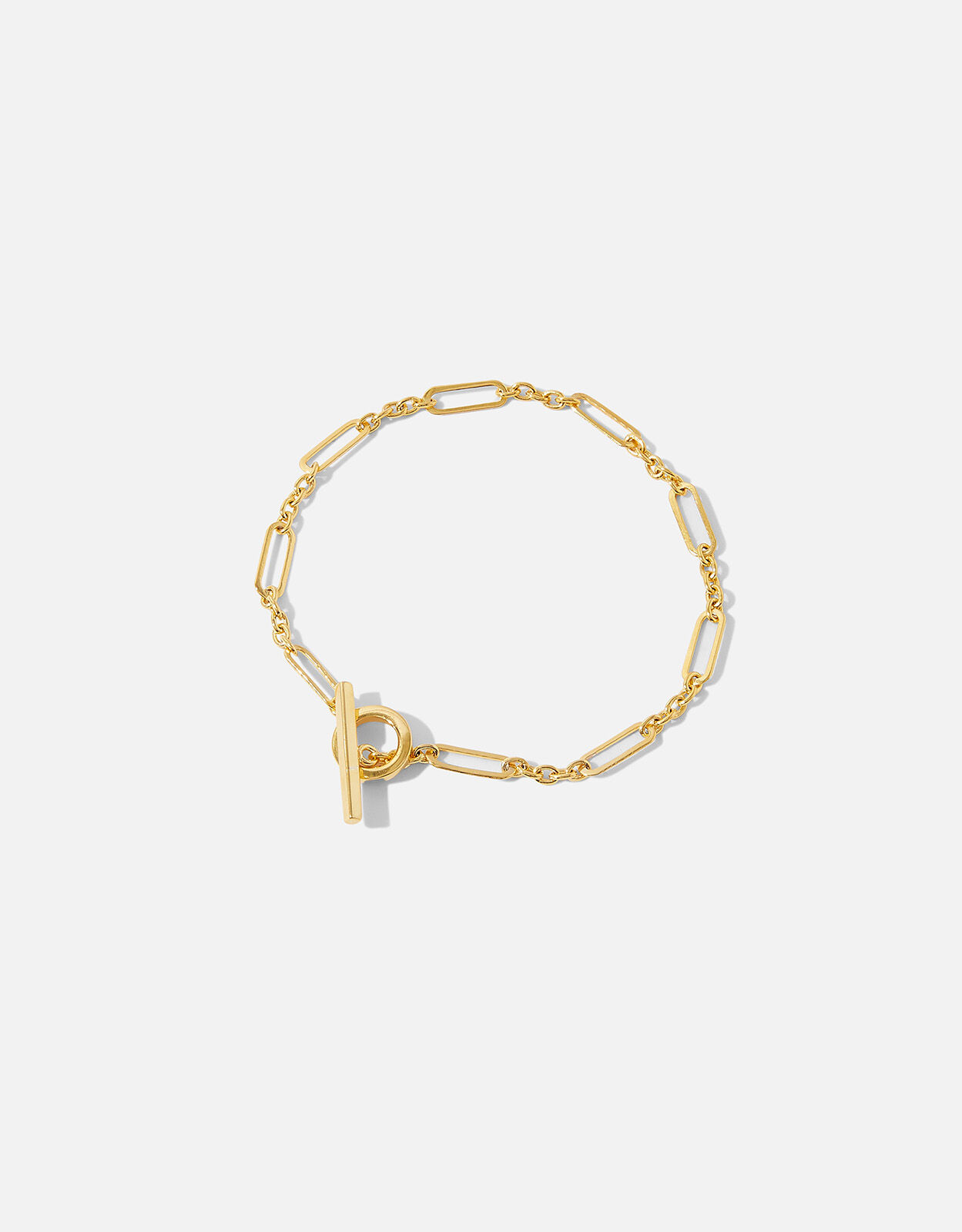 Gold Vermeil Chunky T-Bar Chain 