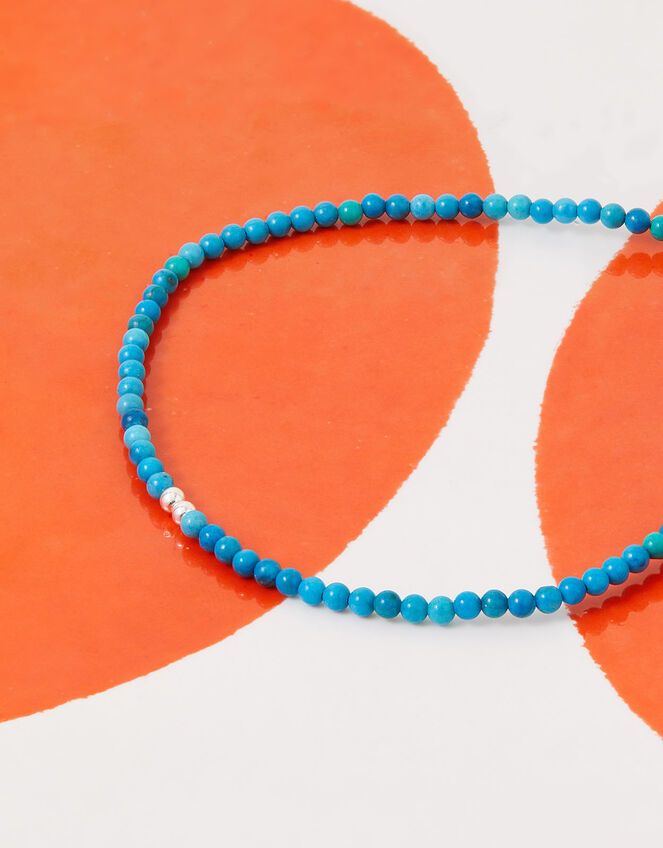 Recycled Sterling Silver Mini Bead Bracelet, , large