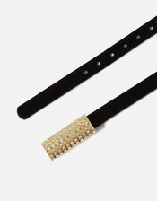 Diamante Belt , Black (BLACK), large