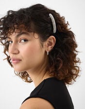 Diamanté Barrette Hair Clip, , large