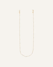 Pearl Detail Fine Sunglasses Chain, , large
