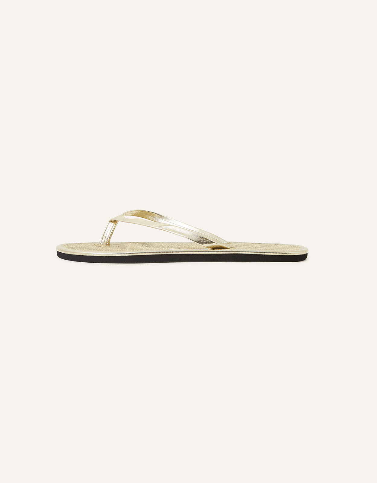 Metallic gold flip flops outlet