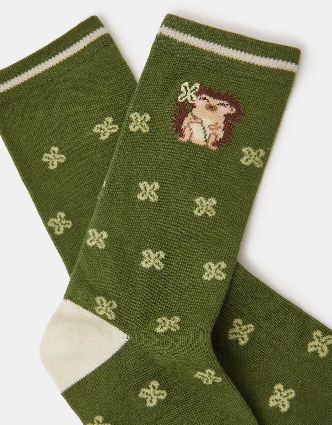 Lucky Hedgehog Socks, , large