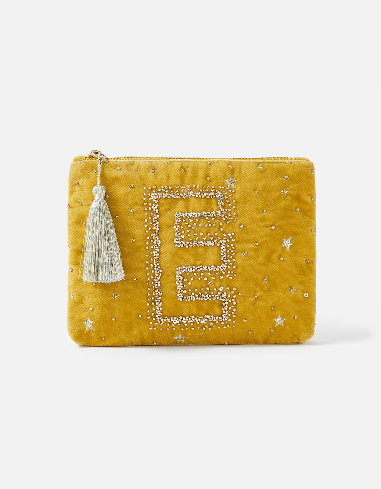 yellow pouch bag