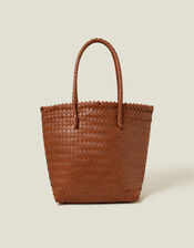 Woven Shoulder Bag, , large