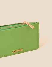 Zip Card Holder, Green (GREEN), large