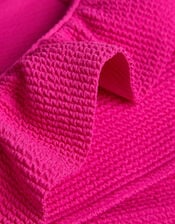 Girls Textured Bikini Set, Pink (PINK), large