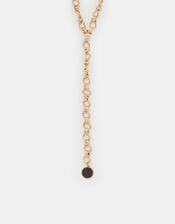 Long Lariat Pendant Necklace, , large