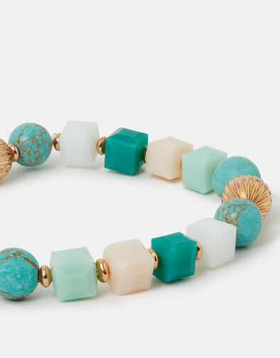Mix Bead Stretch Bracelet, , large