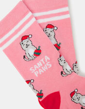 Santa Paws Christmas Socks, , large