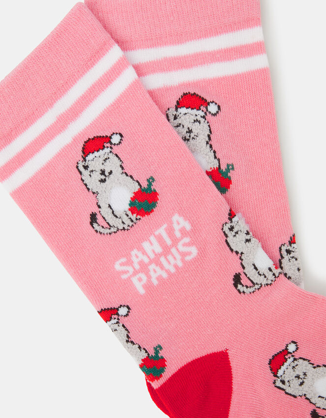Santa Paws Christmas Socks, , large