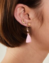 5-Pack Tassel Stud Earrings, , large