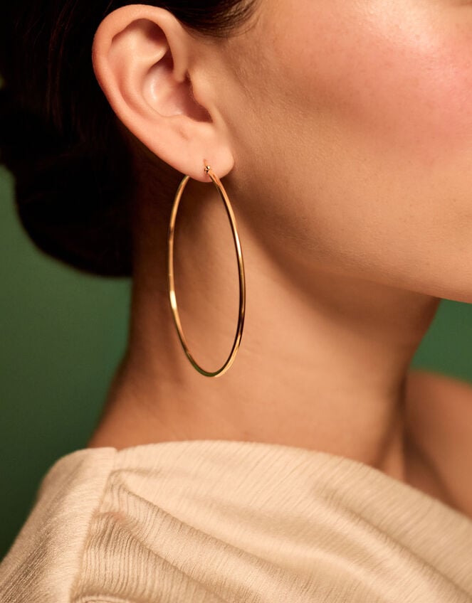 Stainless Steel Hoop Earrings , , large