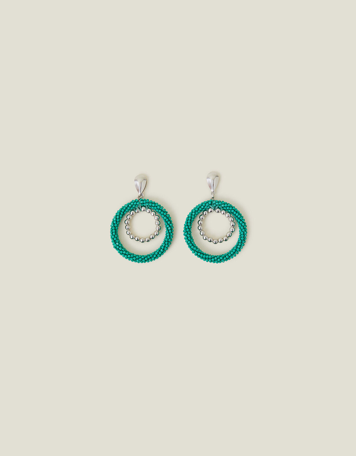 Accessorize twisted circle shop drop earrings