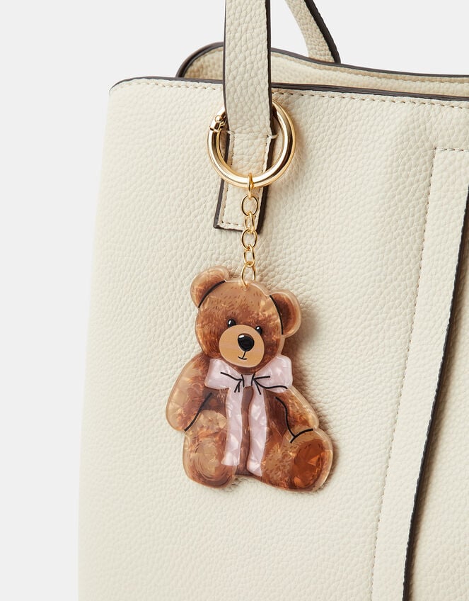 Teddy Bear Bag Charm, , large