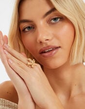 Starfish Ring Gold, Gold (GOLD), large