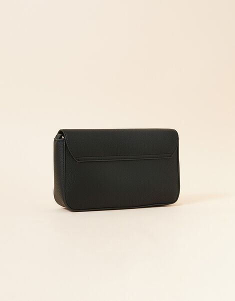 Envelope Charm Cross-Body Bag Black, Black (BLACK), large