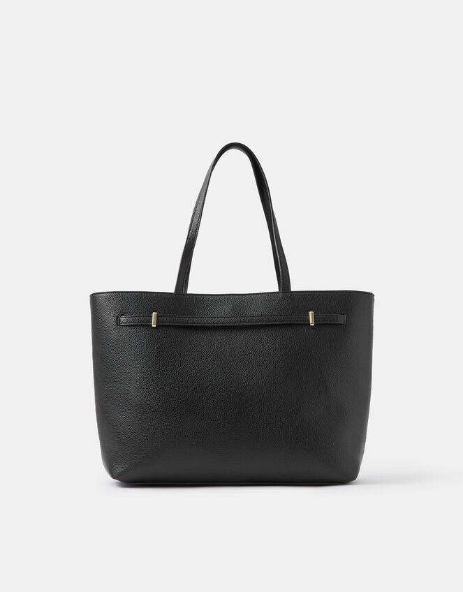 Bianca Laptop Tote Bag, Black (BLACK), large