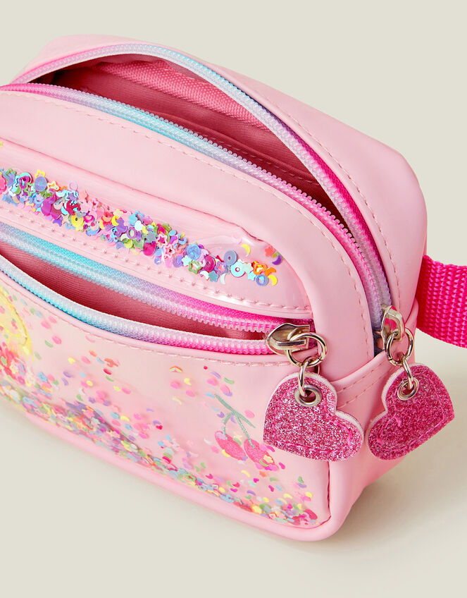 Girls Sequin Confetti Belt Bag, , large