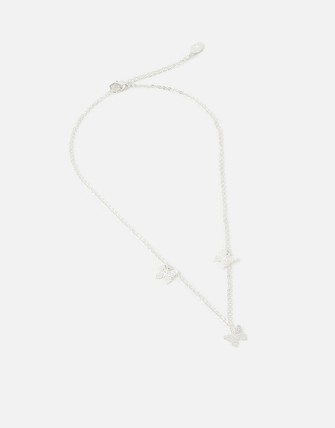 Butterfly Charm Necklace, , large
