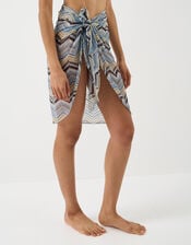 Zig Zag Crochet Sarong, , large