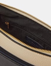 Colour Block Crossbody Bag, Multi (DARKS MULTI), large