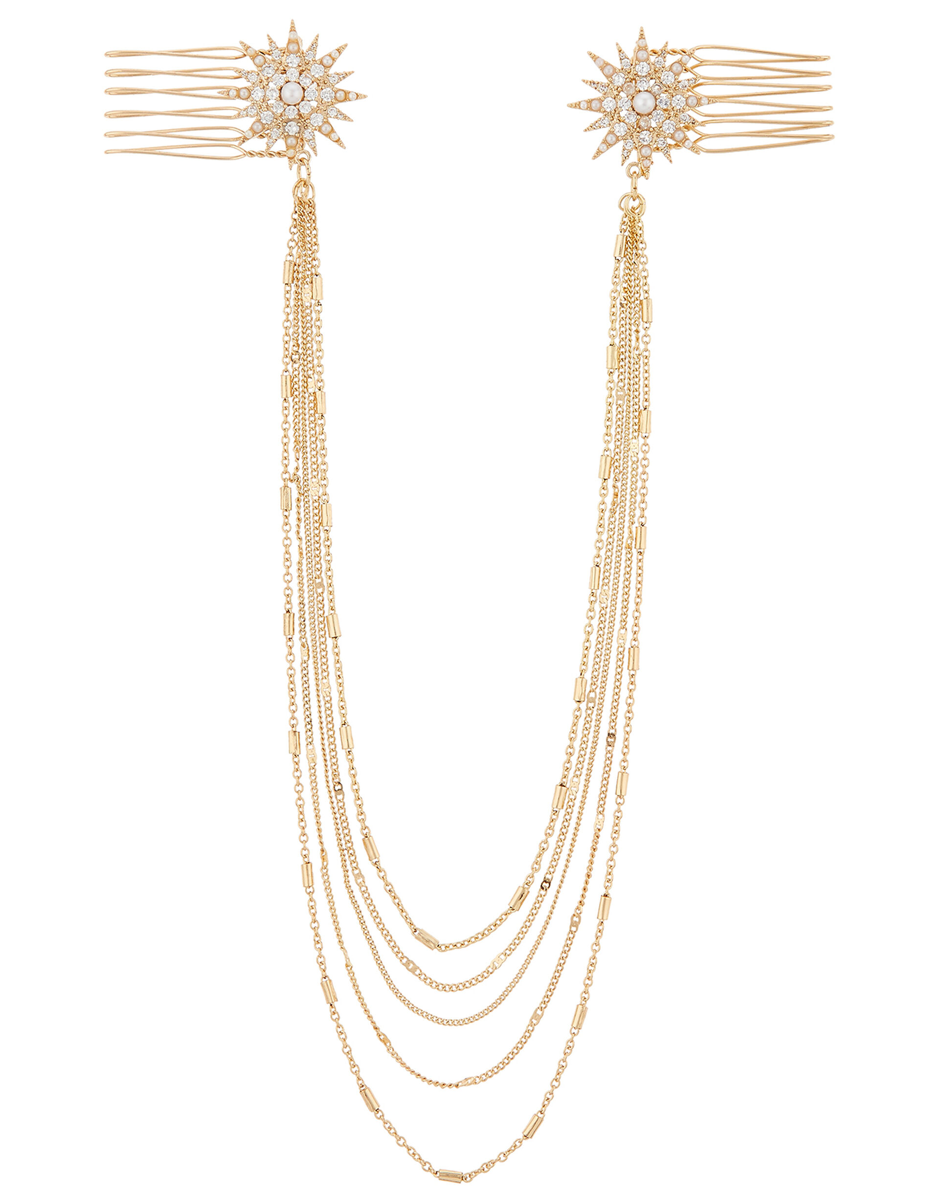 Starburst Hair Chain, , large