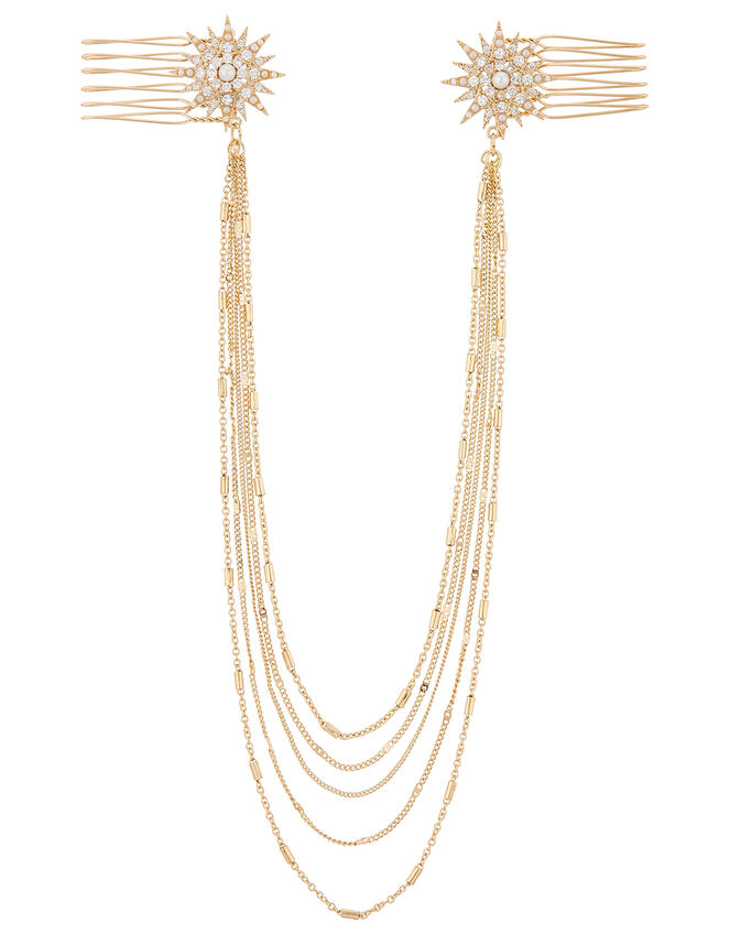 Starburst Hair Chain, , large