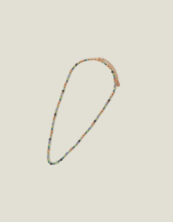 Round Beaded Necklace, , large