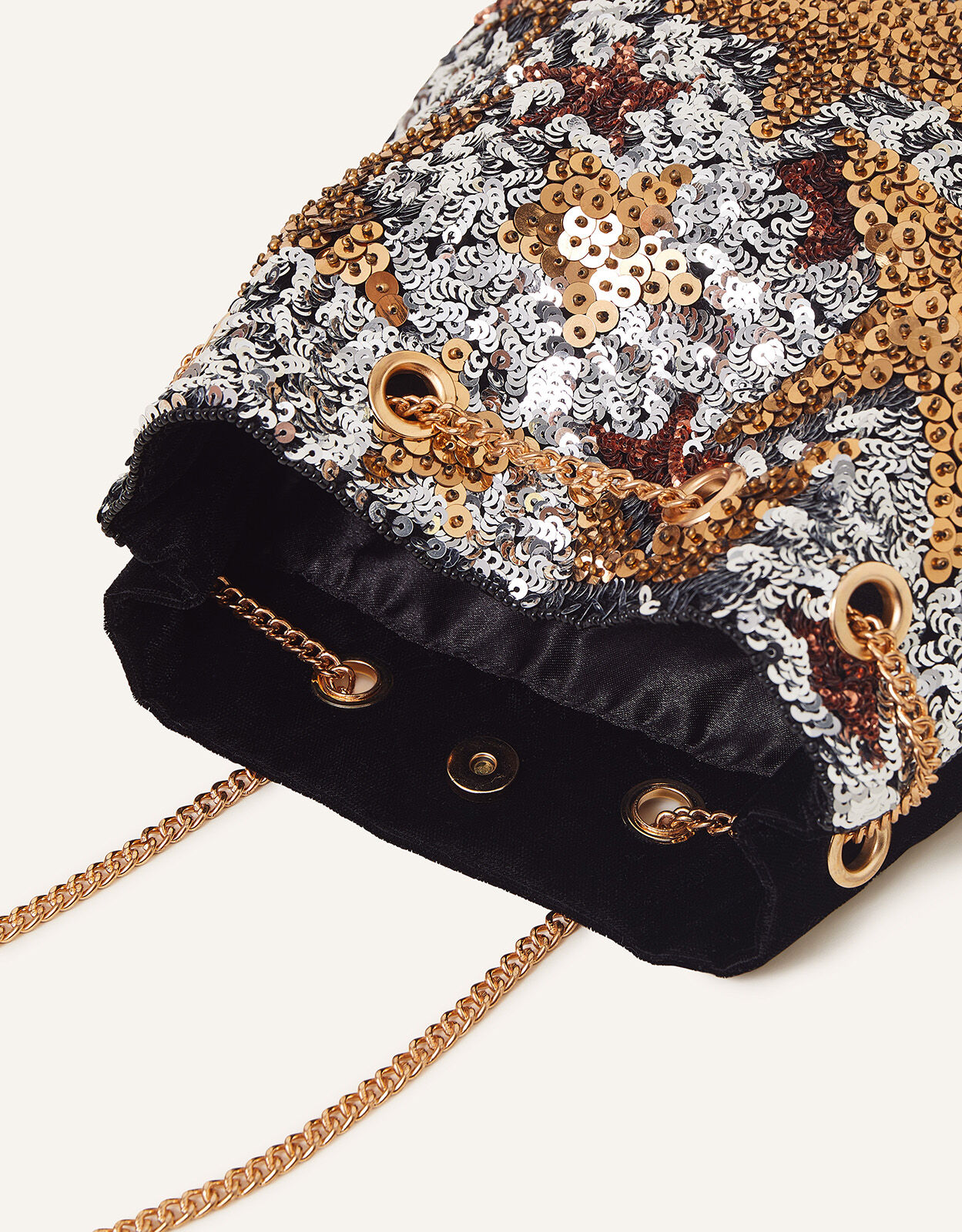 Star Sequin Duffle Bag Clutch bags Accessorize UK