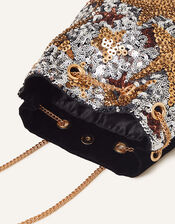 Star Sequin Duffle Bag, , large