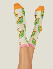 Skating Chameleon Socks, Multi (BRIGHTS MULTI), large