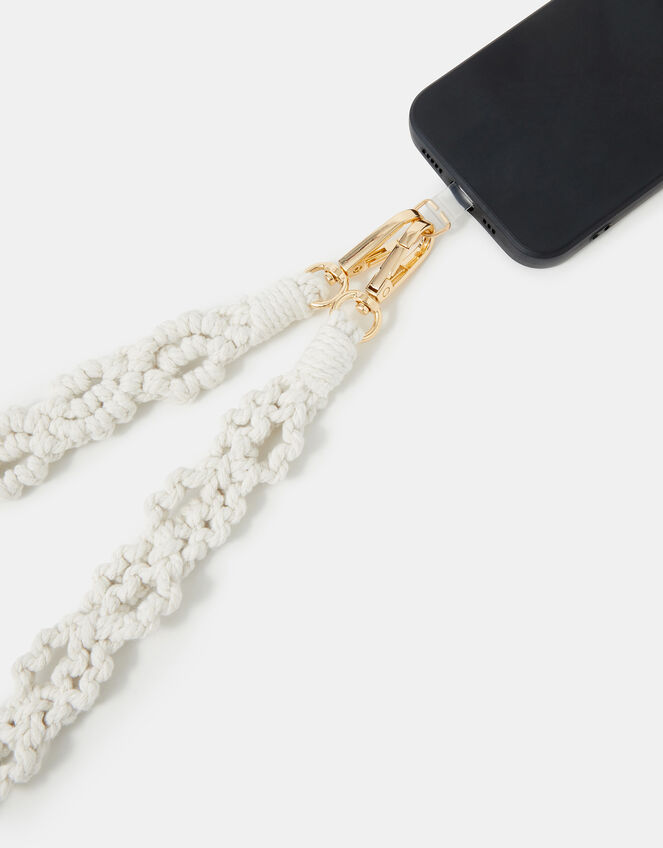 Macram&eacute; Phone Strap, , large
