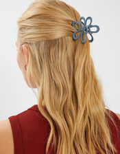 Cut Out Matte Flower Claw Clip, , large
