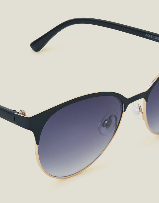Metal Detail Sunglasses, , large