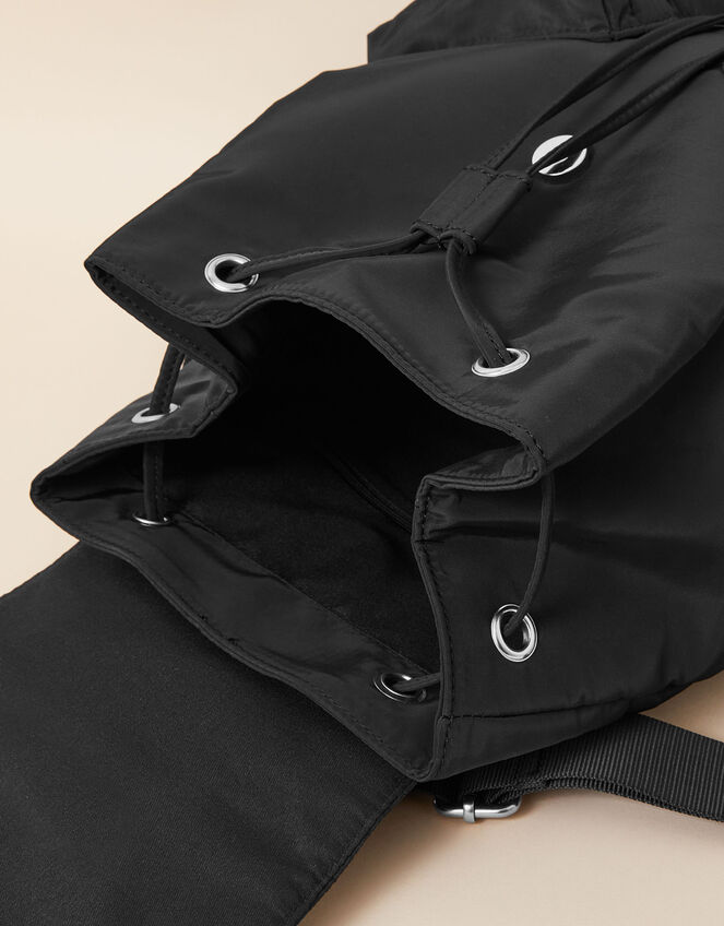 Zip Backpack in Recycled Nylon, , large