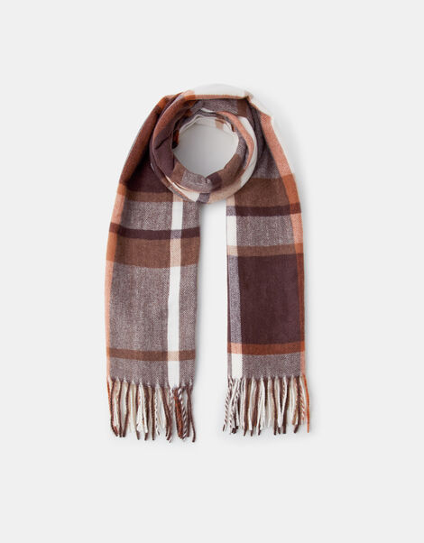 Check Blanket Scarf, , large