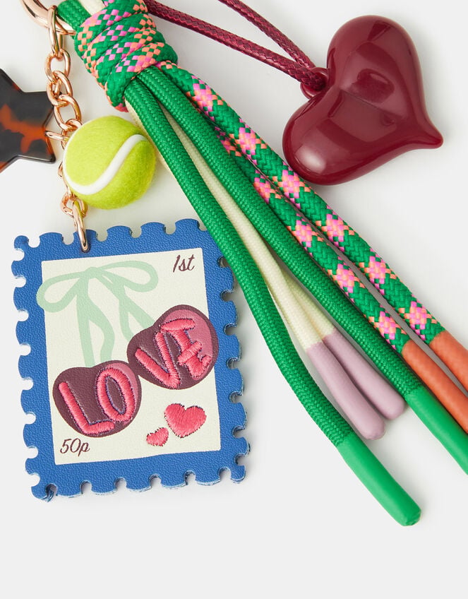 Stamp Cord Bag Charm, , large