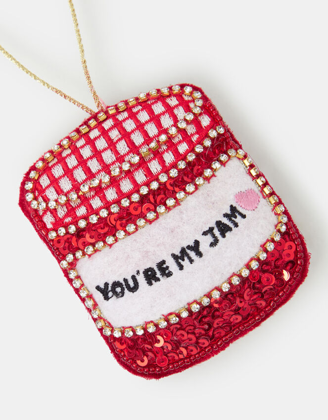 Jam Jar Christmas Tree Decoration, , large