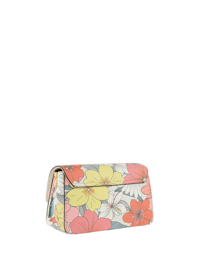 Floral Cross-Body Bag, , large