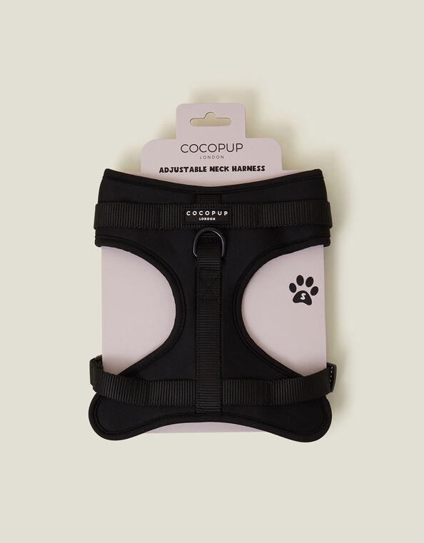 Cocopup Dog Adjustable Neck Harness Black, Black (BLACK), large
