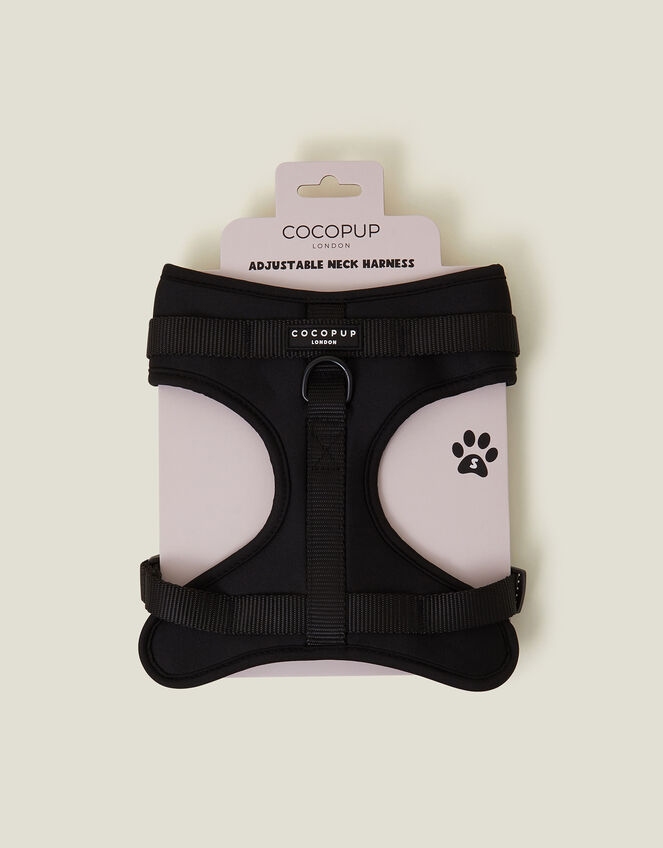 Cocopup Dog Adjustable Neck Harness Black, Black (BLACK), large