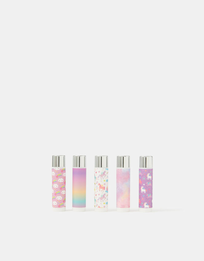 Girls 5-Pack Unicorn Lip Balm Set, , large
