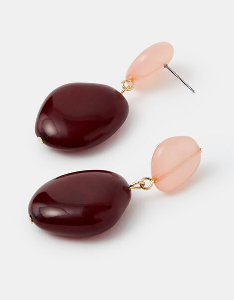 Resin Drop Earrings, , large