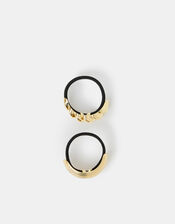 2-Pack Mix Texture Hair Cuffs, , large