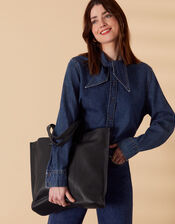 Classic Leather Tote Bag, , large