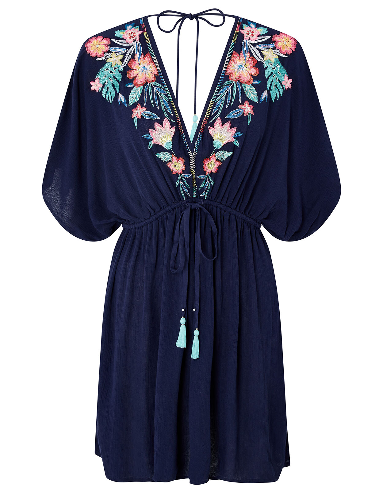 Navy beach hot sale kaftan