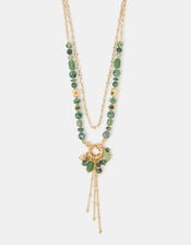 Bead Charm Layered Necklace, , large