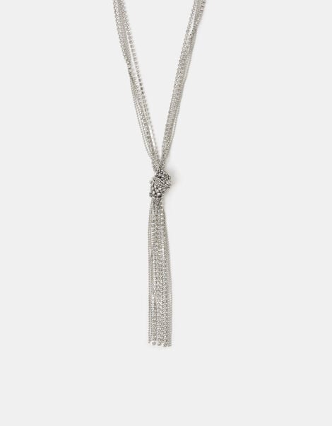 Knot Lariat Necklace, , large