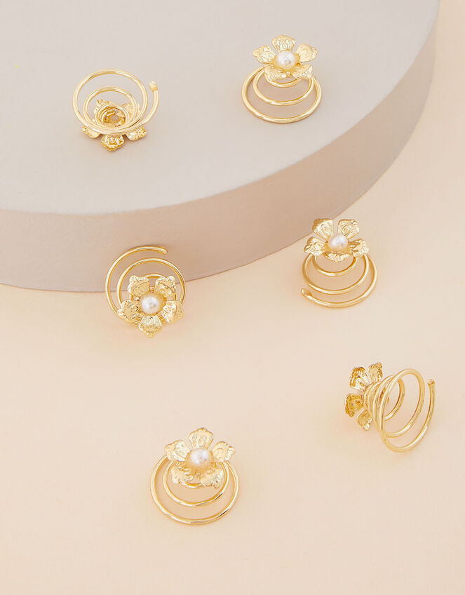 Spiral Flower Hair Twists Hair clips Accessorize UK